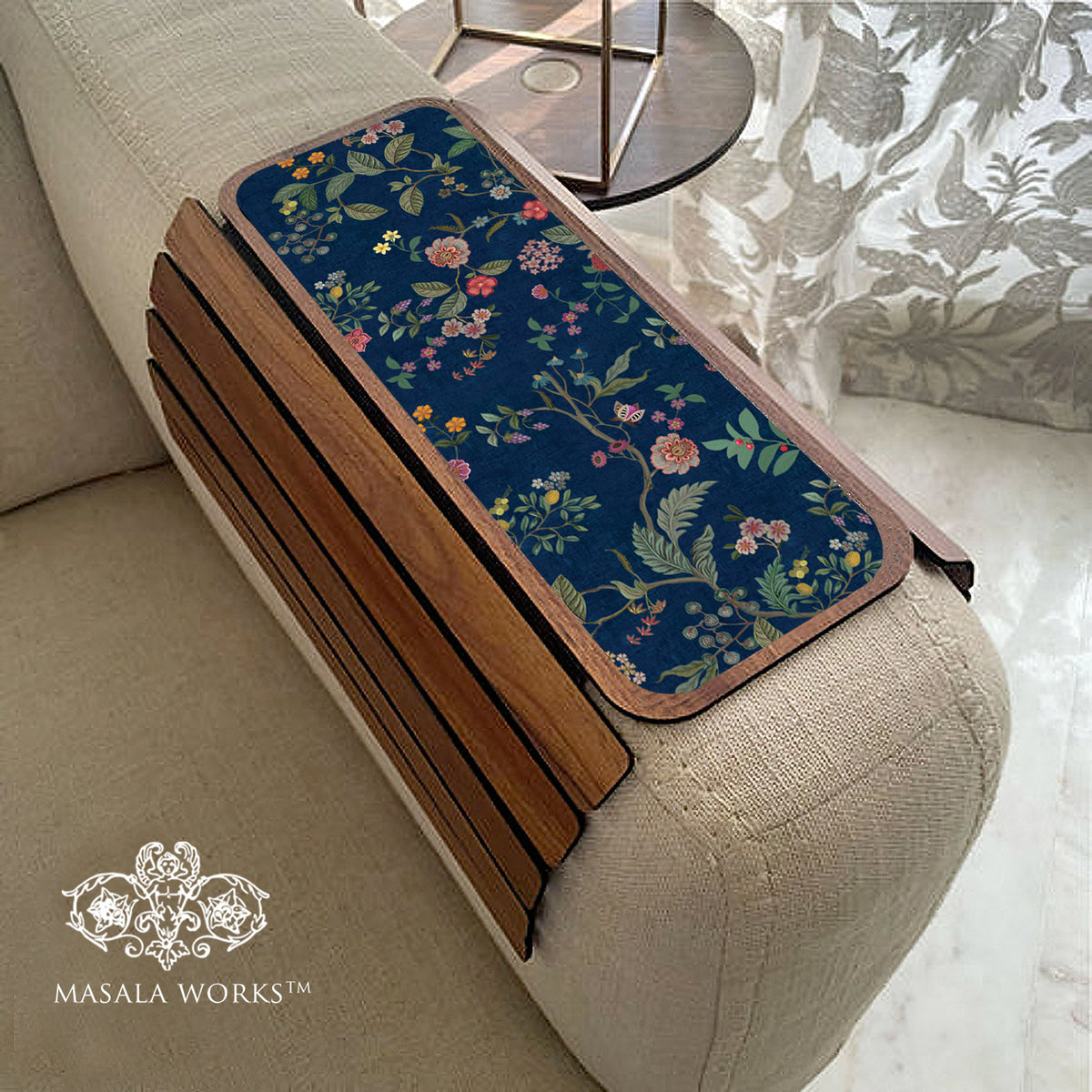 Twilight Blue Sofa Handle Mats