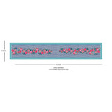 Stripes And Petal Cotton Table Runner
