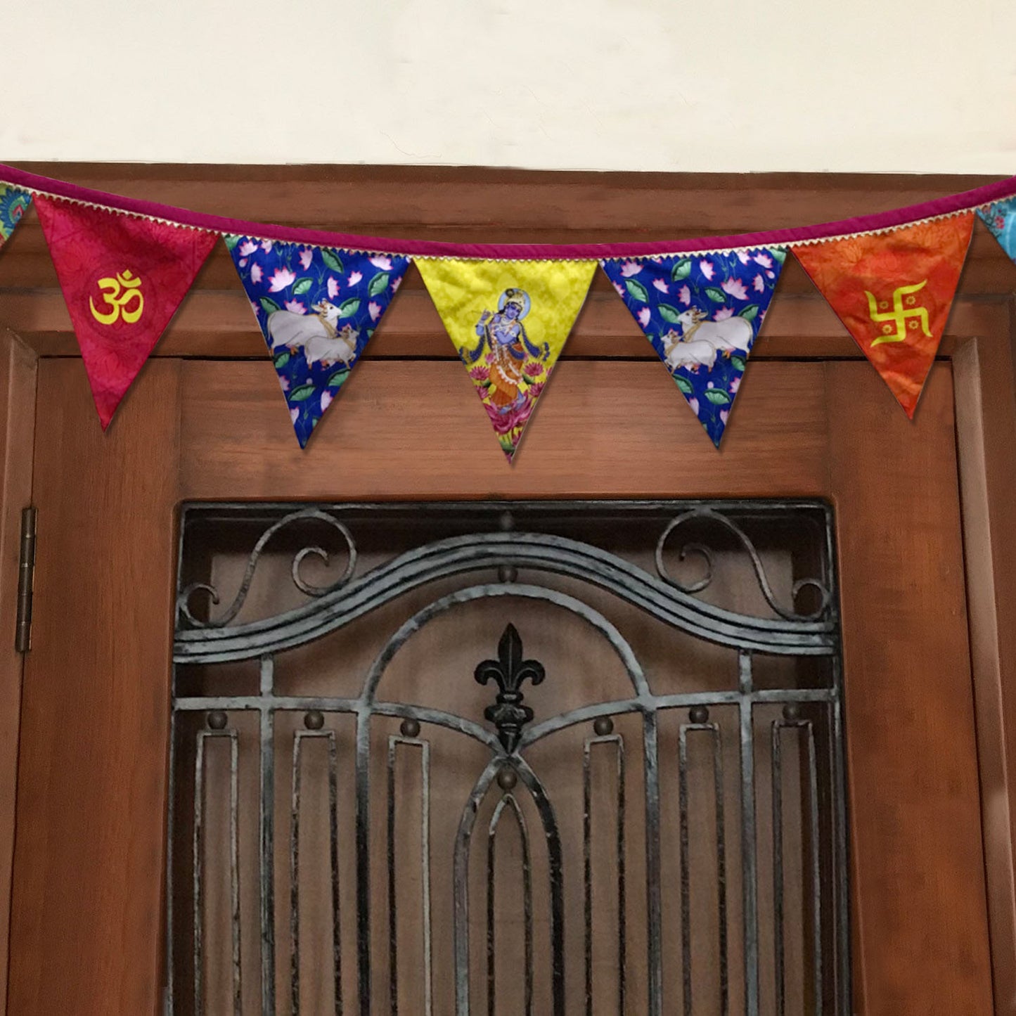 Shree Krishna Printed Toran / Bunting