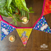 Shree Krishna Printed Toran / Bunting