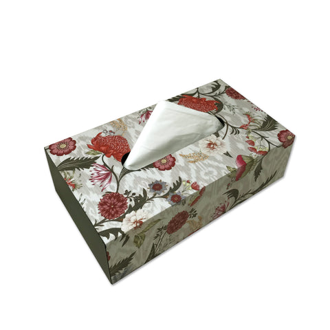Ikat Chintz Tissue Box