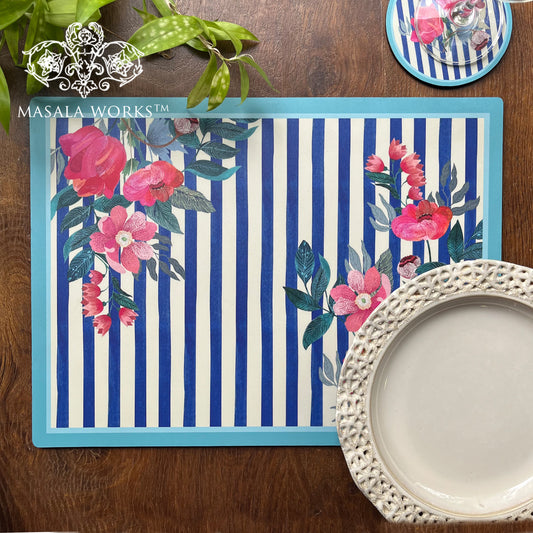 Stripes And Petal Tablemat
