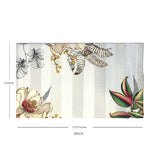 Tropical hues Fabric Tissue Box Cover