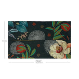 Midnight Foliage Fabric Tissue Box Cover