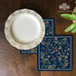 Little Blue Chintz Flowers Trivet