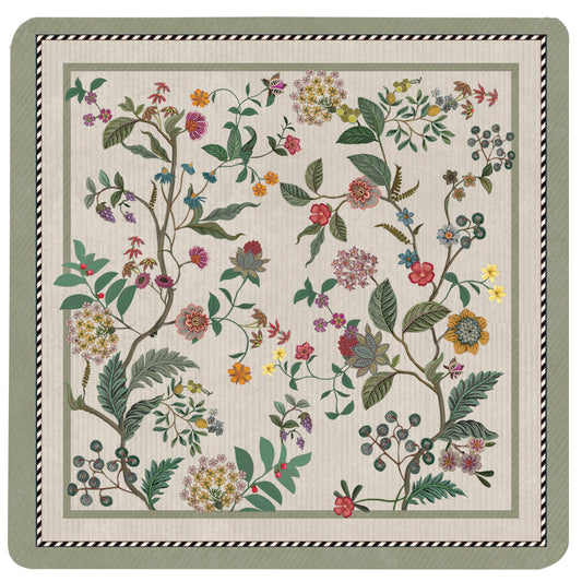 Little Chintz Flowers Trivet