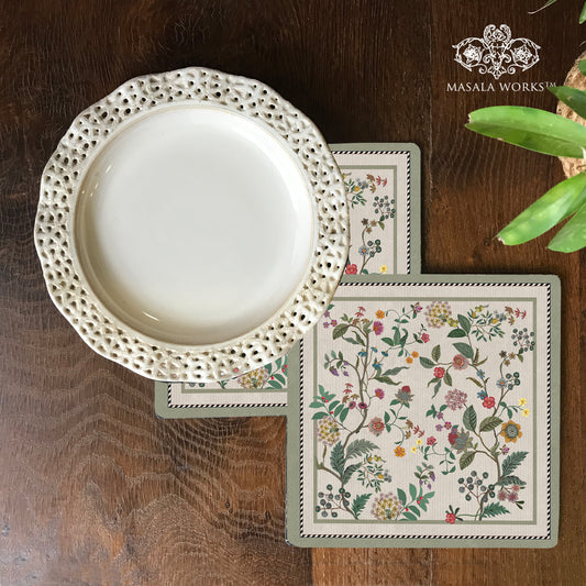 Little Chintz Flowers Trivet