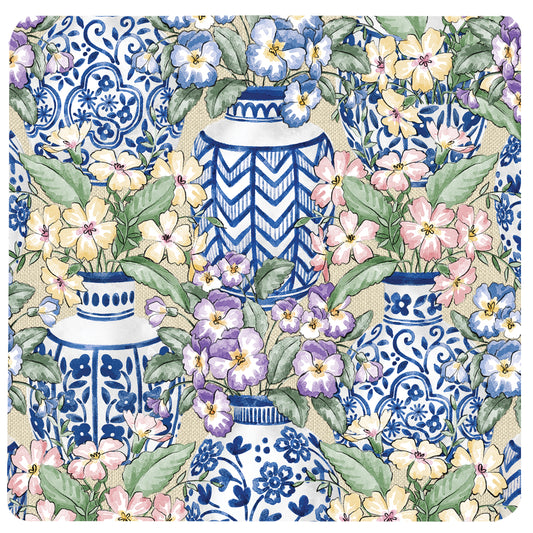 Blue Pottery Trivet