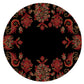 Black Pashmina Trivet