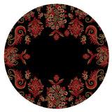 Black Pashmina Trivet