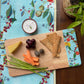 Tropical Fruit Canopy  Wooden Platter