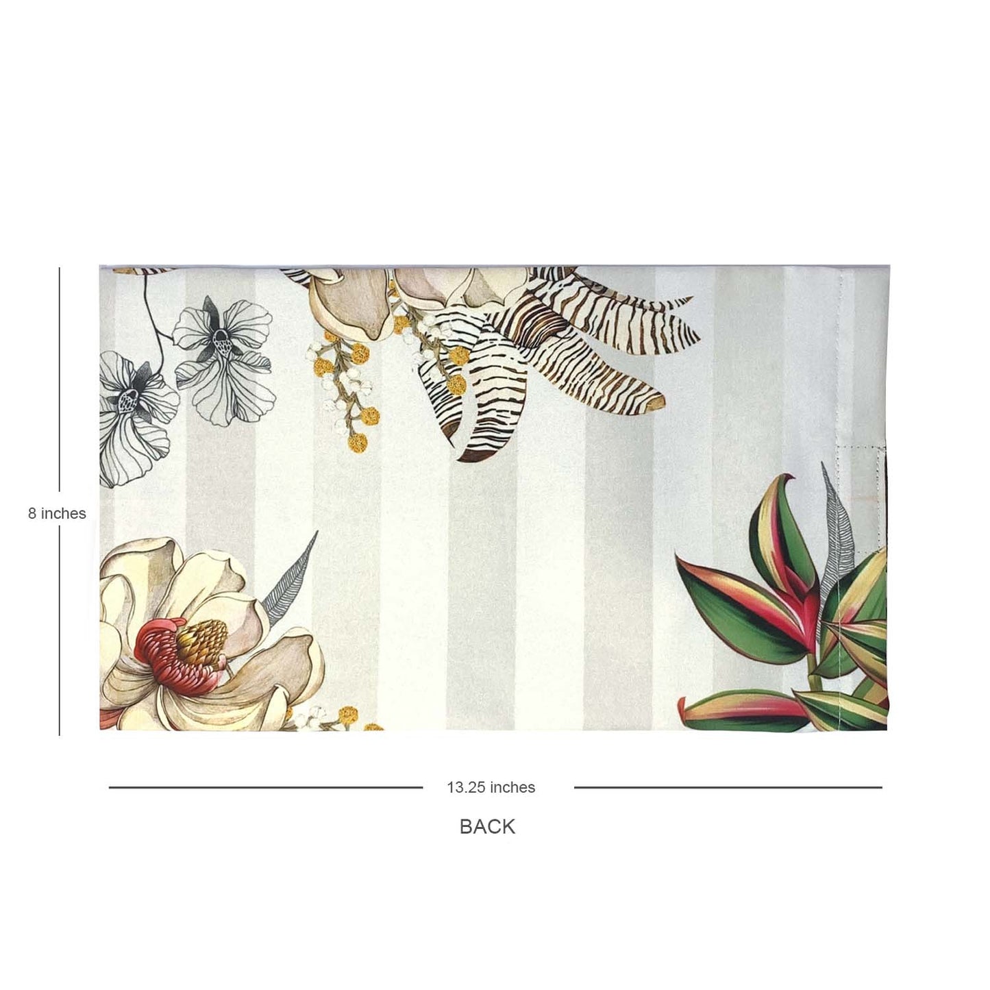 Tropical Hues Fabric Tissue Box Cover