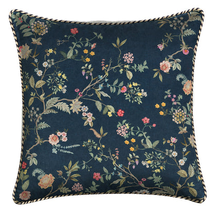 Midnight Chintz Bloom Cushions Cover