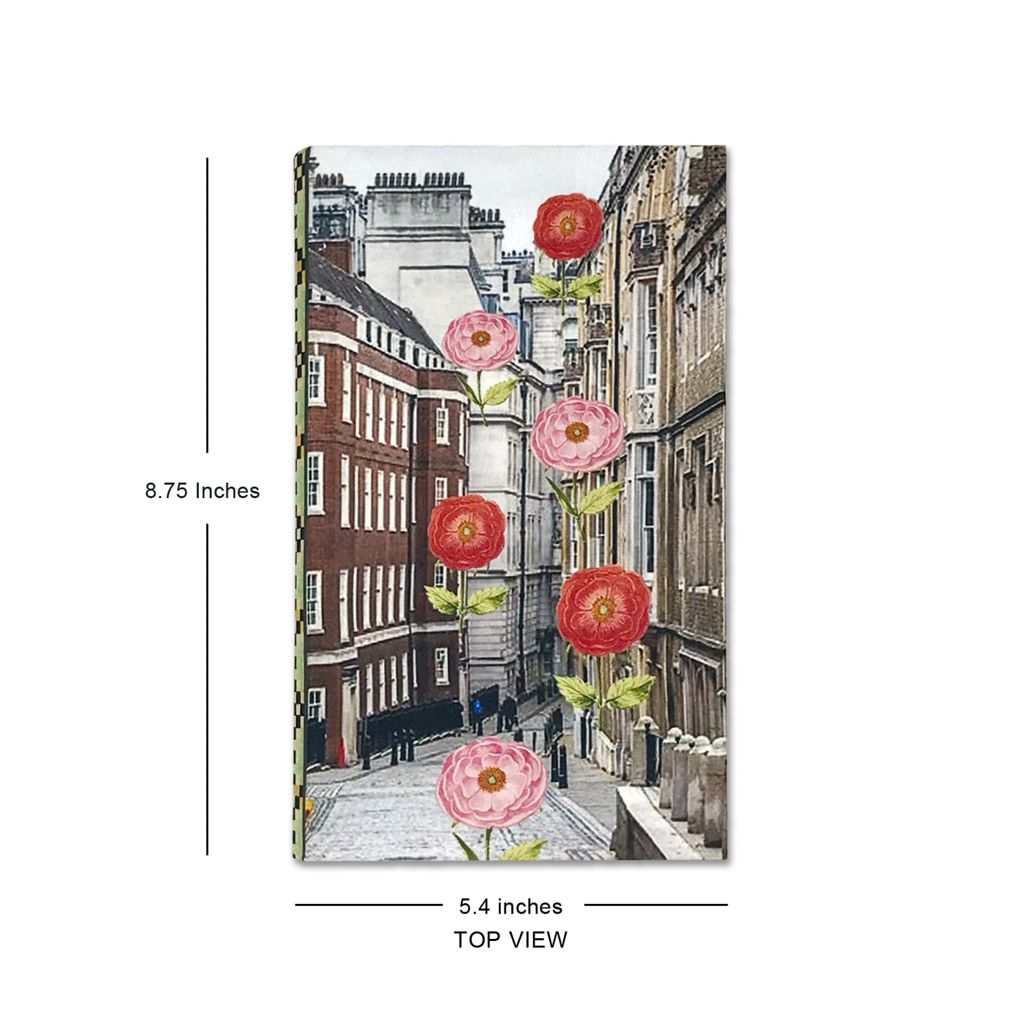 Urban Bloom Scape Book Shaped Box