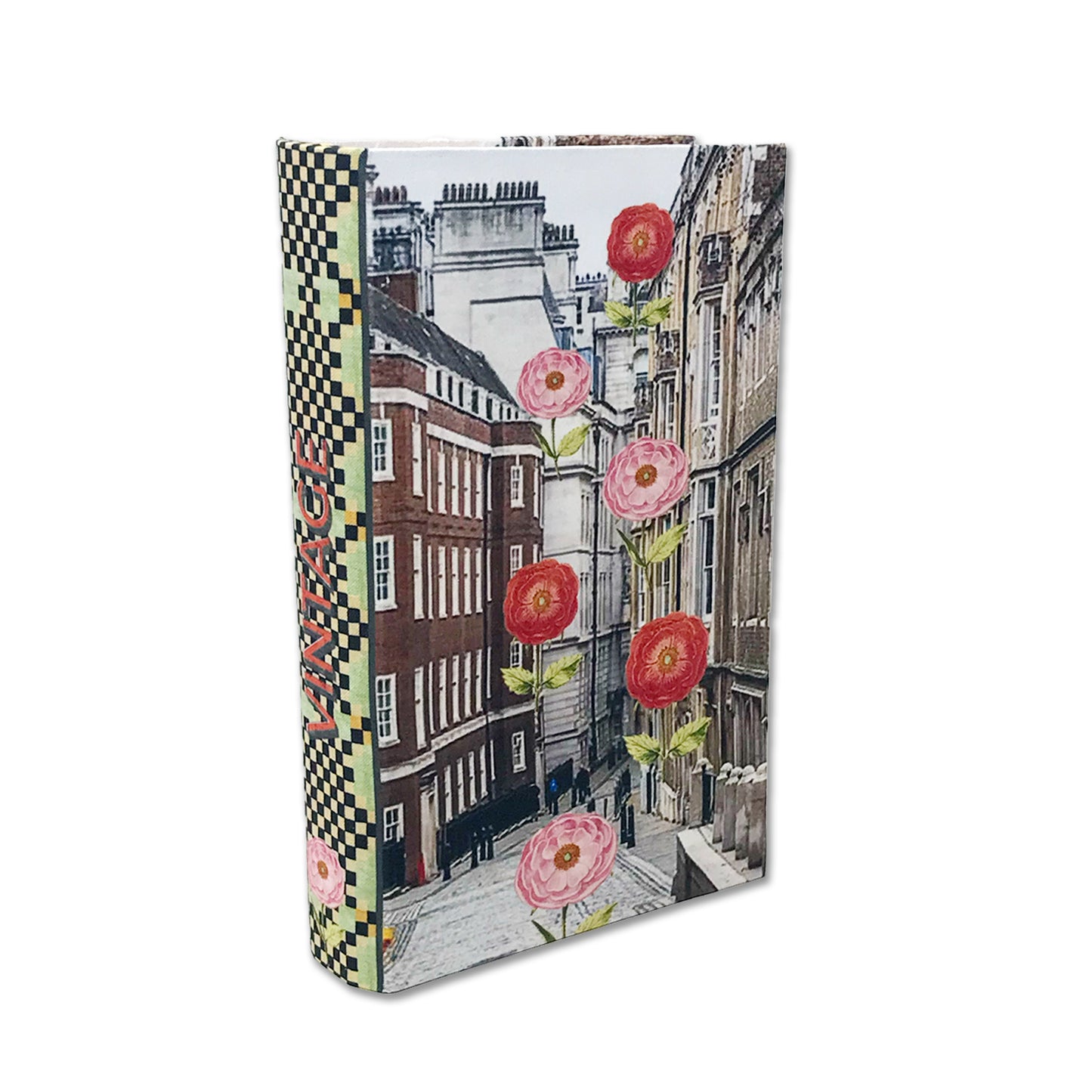 Urban Bloom Scape Book Shaped Box