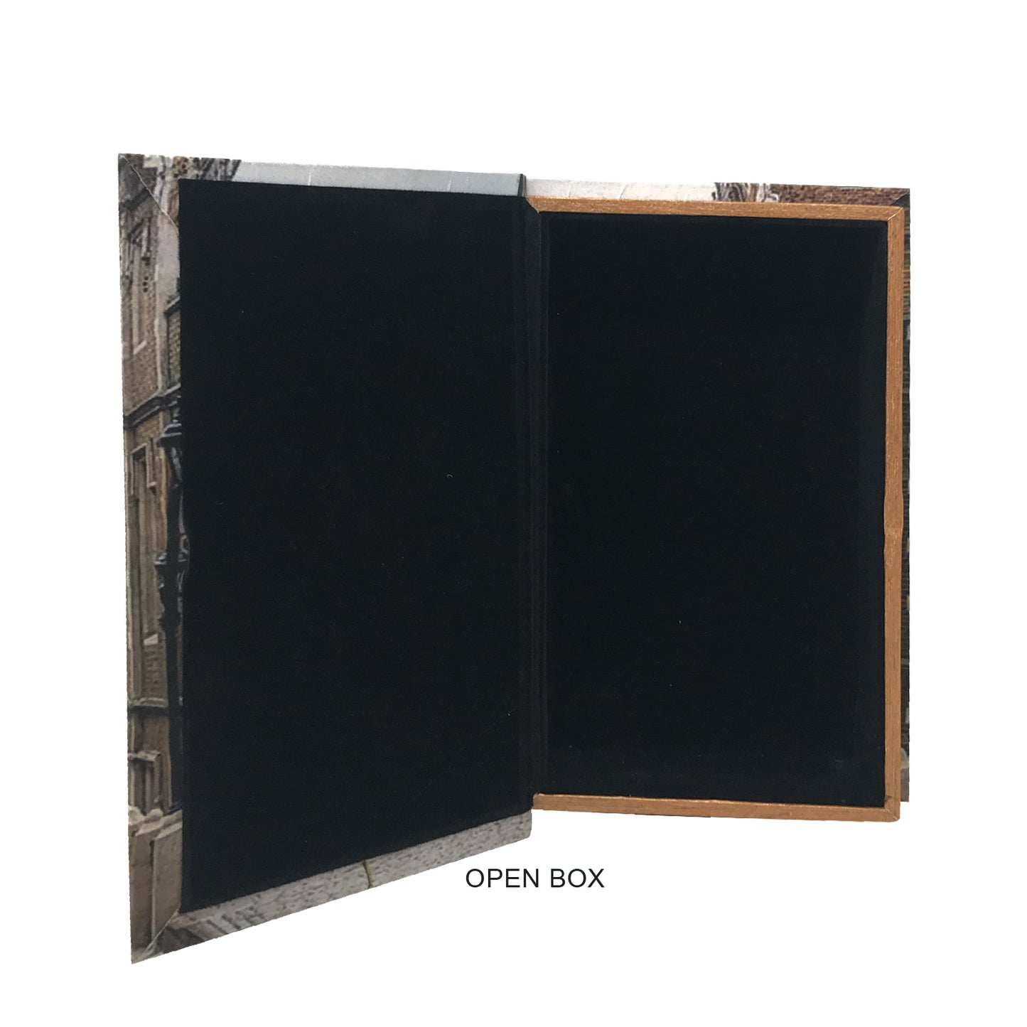 Urban Bloom Scape Book Shaped Box