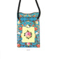Floral Grunge  Walking Cross Body Sling