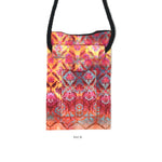 Distress Flowers Walking Cross Body Sling