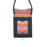 Contemporary Ikat Walking Cross Body Sling