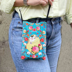 Floral Grunge  Walking Cross Body Sling