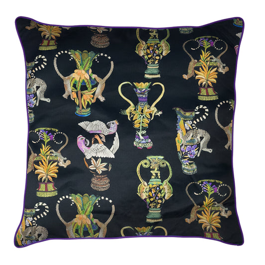 Rococo Leopard Cushion Cover