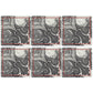 B&W Paisley Coasters