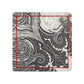 B&W Paisley Coasters