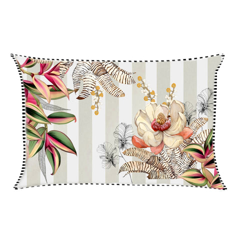 Tropial Hues Long  Cushion Cover