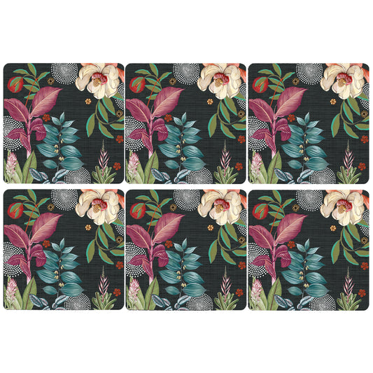 Midnight foliage Coasters