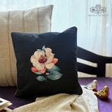 Midnight Magnolia Cushion Cover