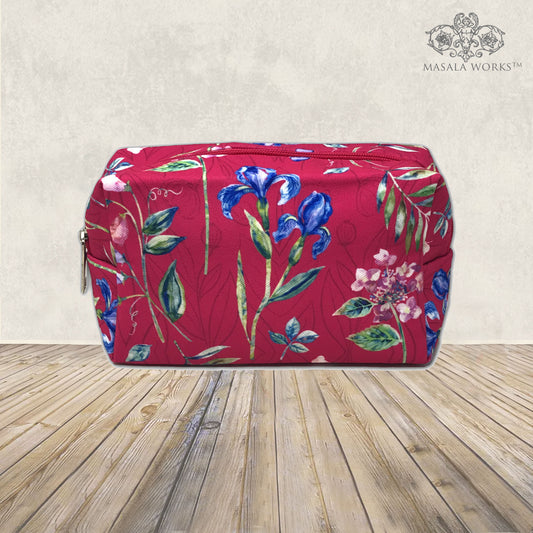 Fuchsia Blossom Travel Pouch
