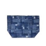 Shibori Printed Roll down Bag/Basket