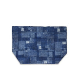 Shibori Printed Roll down Bag/Basket