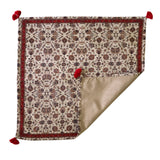 Delicate jaal Puja Mats/ Prayer Mat (set of 2)