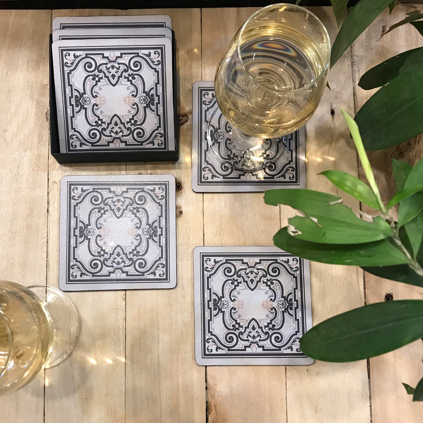 Summer Grunge Coasters