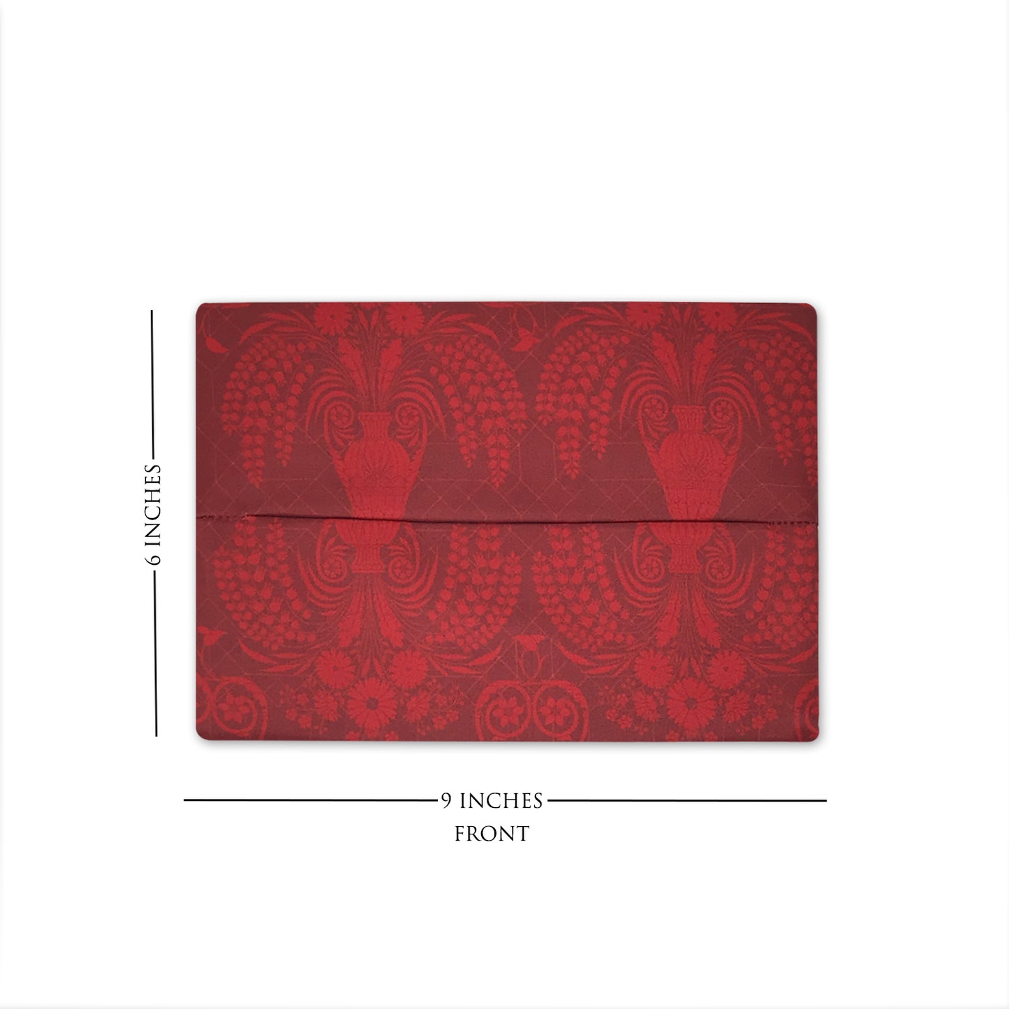 Deep Red Car Tissue Cover