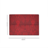 Deep Red Car Tissue Cover
