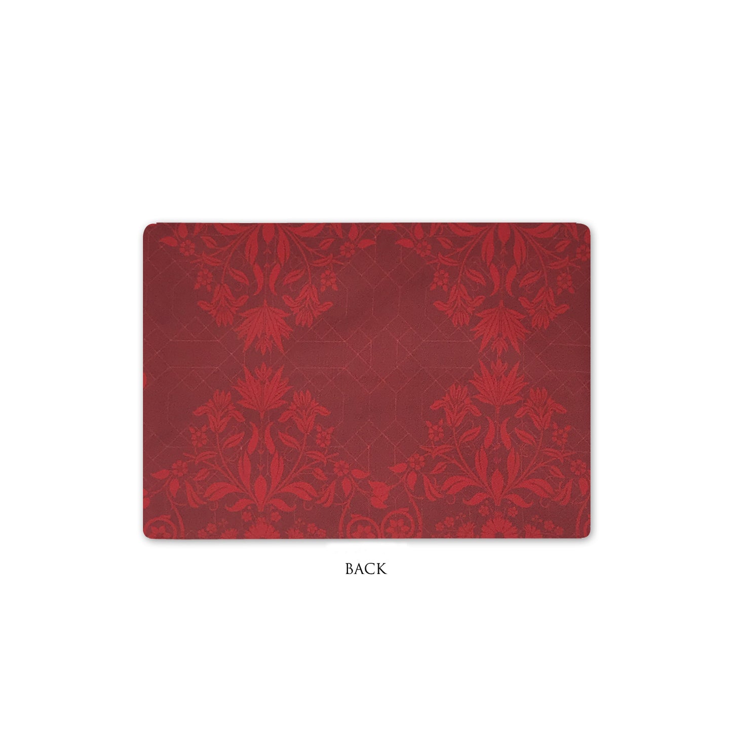Deep Red Car Tissue Cover