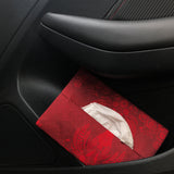 Deep Red Car Tissue Cover