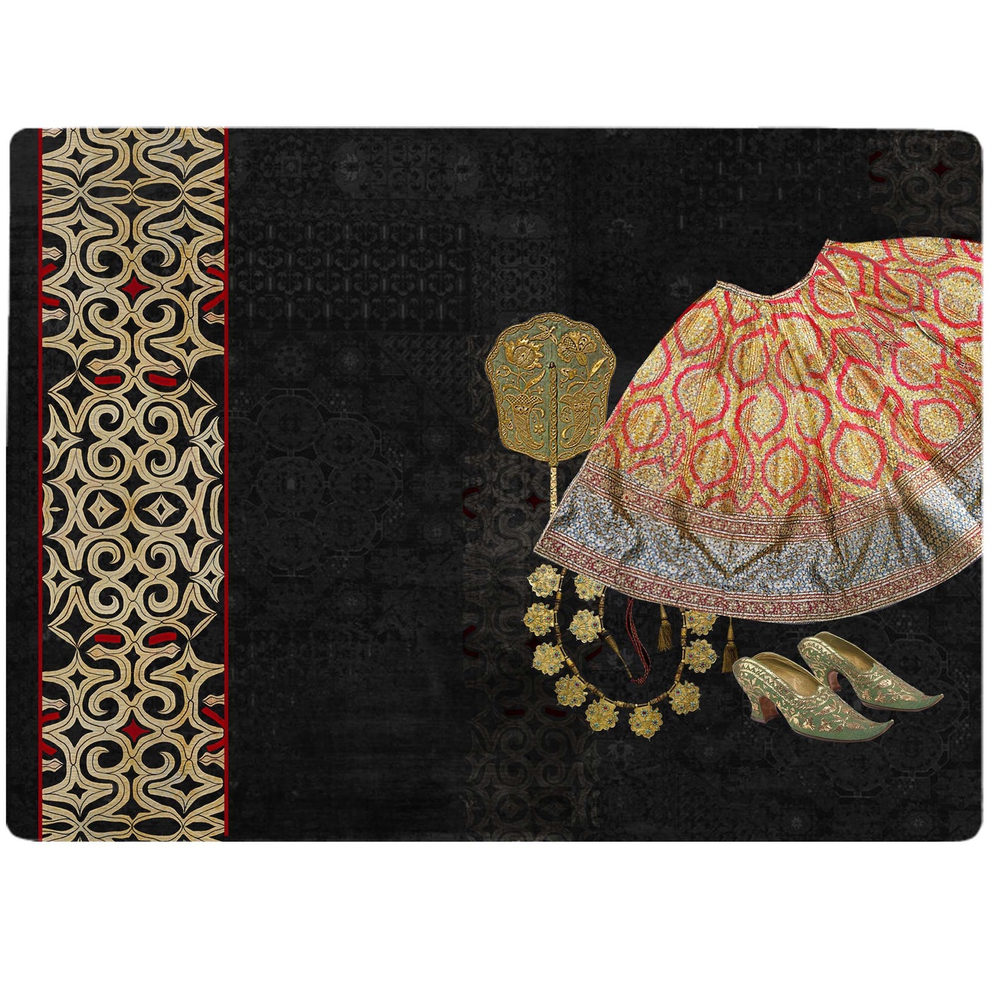 Royal Skirt Tablemat