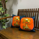 Oriental Vase Cushion Deal (Set of 2)