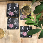 Nocturnal Bloom Coasters