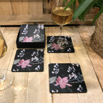 Nocturnal Bloom Coasters