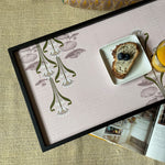 Art Nouveau Pink Lotus Bed Tray
