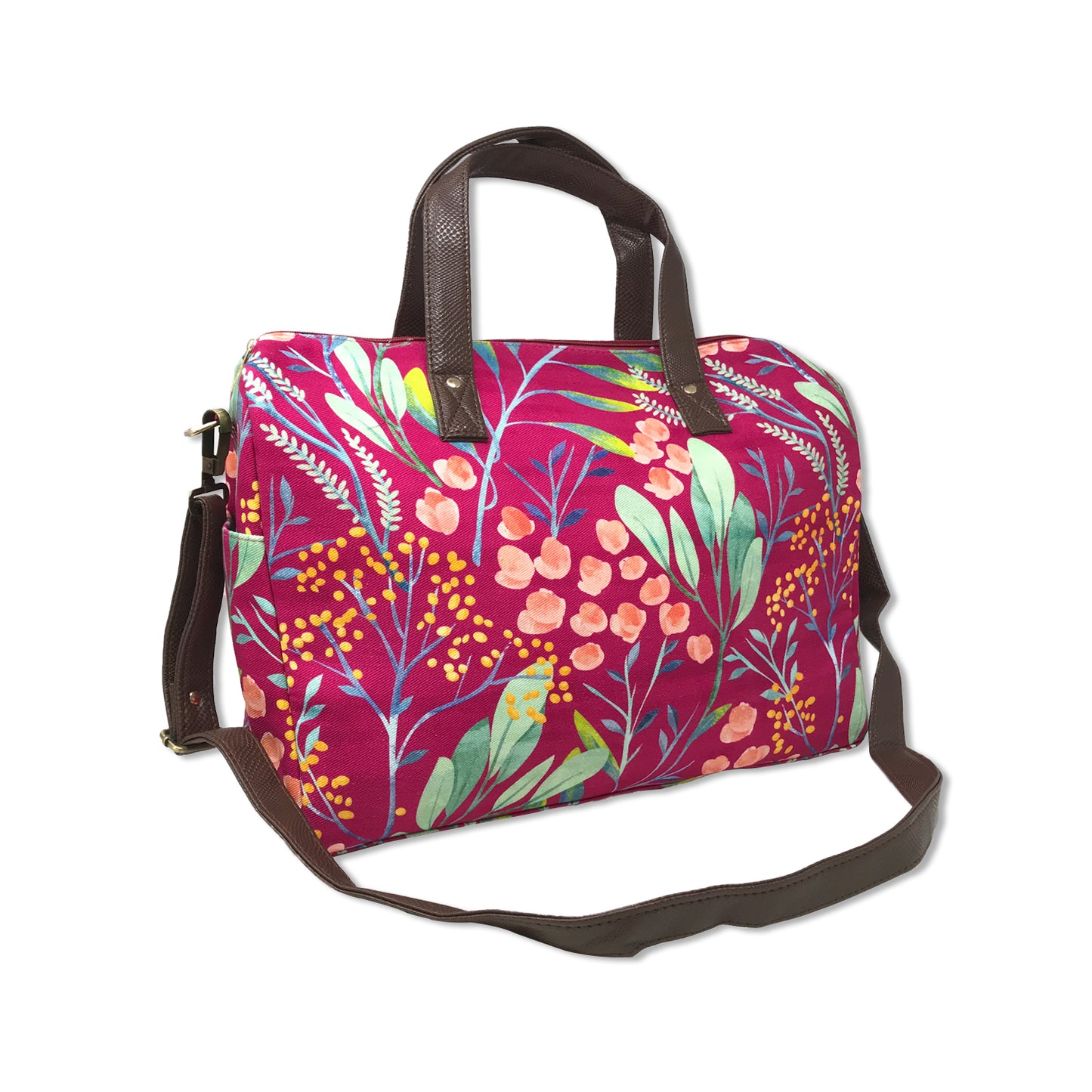 Blushing Meadow Duffle Bag