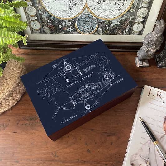Aeronautical Jewellery/Organiser Box