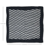 Hounds Tooth Pocket Square