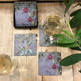 Tropical Blooms Coasters