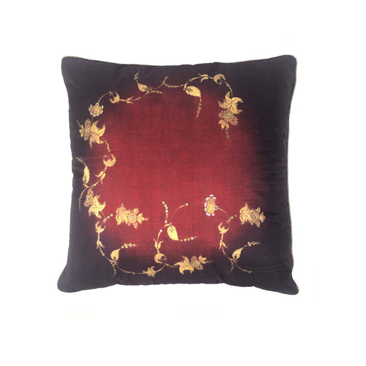 Embellished Ombre Embroidered Cushion Cover Small Last Piece