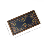 Intricate Inlay Wooden Tray Small Tray